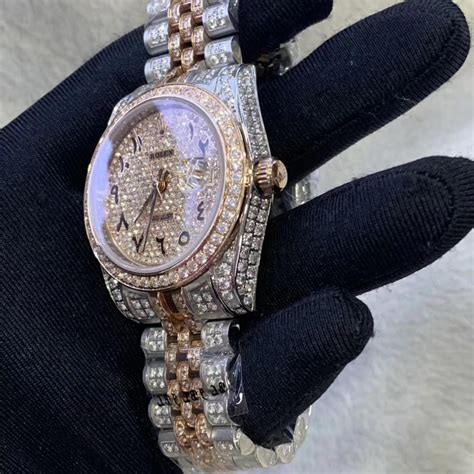 fully iced out fake watches|best moissanite watches.